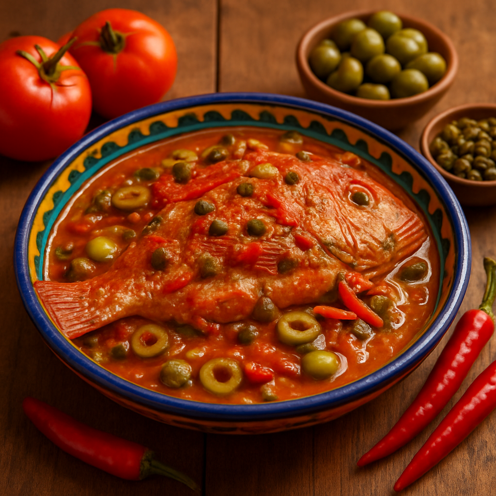 Huachinango a la veracruzana: receta original